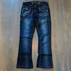 Vintage Wall Flower Jeans